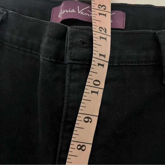 Gloria Vanderbilt Amanda Stretch Fabric Size 14 High Rise Straight Leg Jeans EUC - Picture 9 of 10